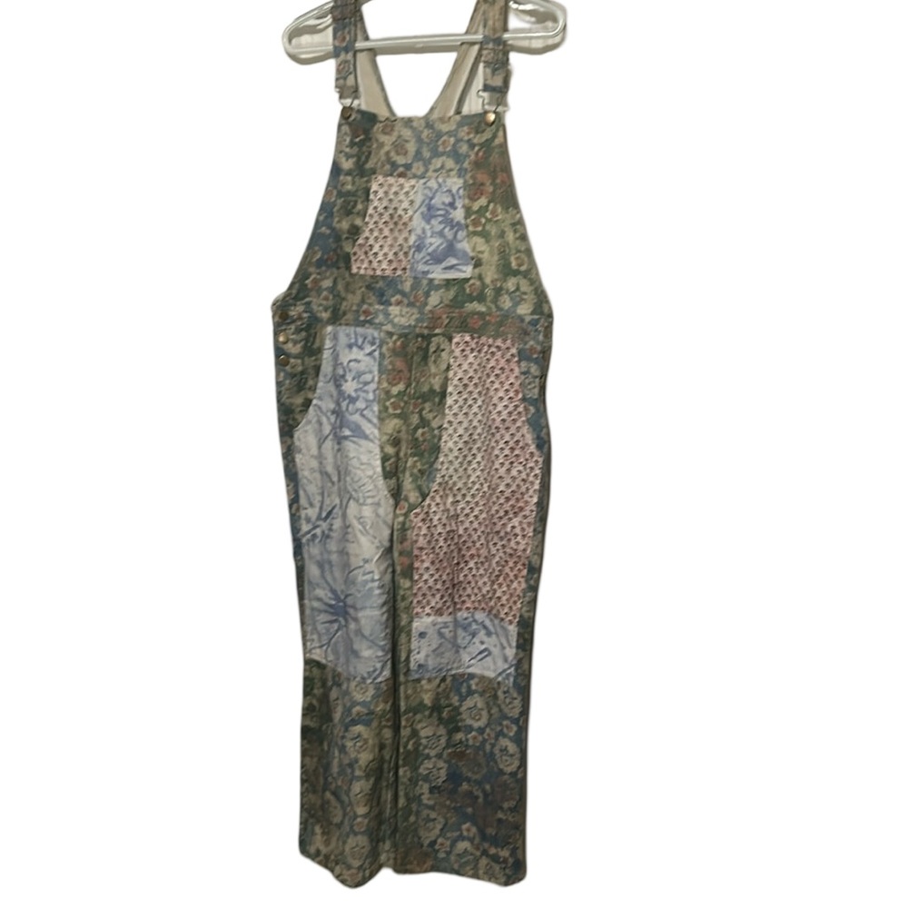 Easel Marley Patchwork Overalls